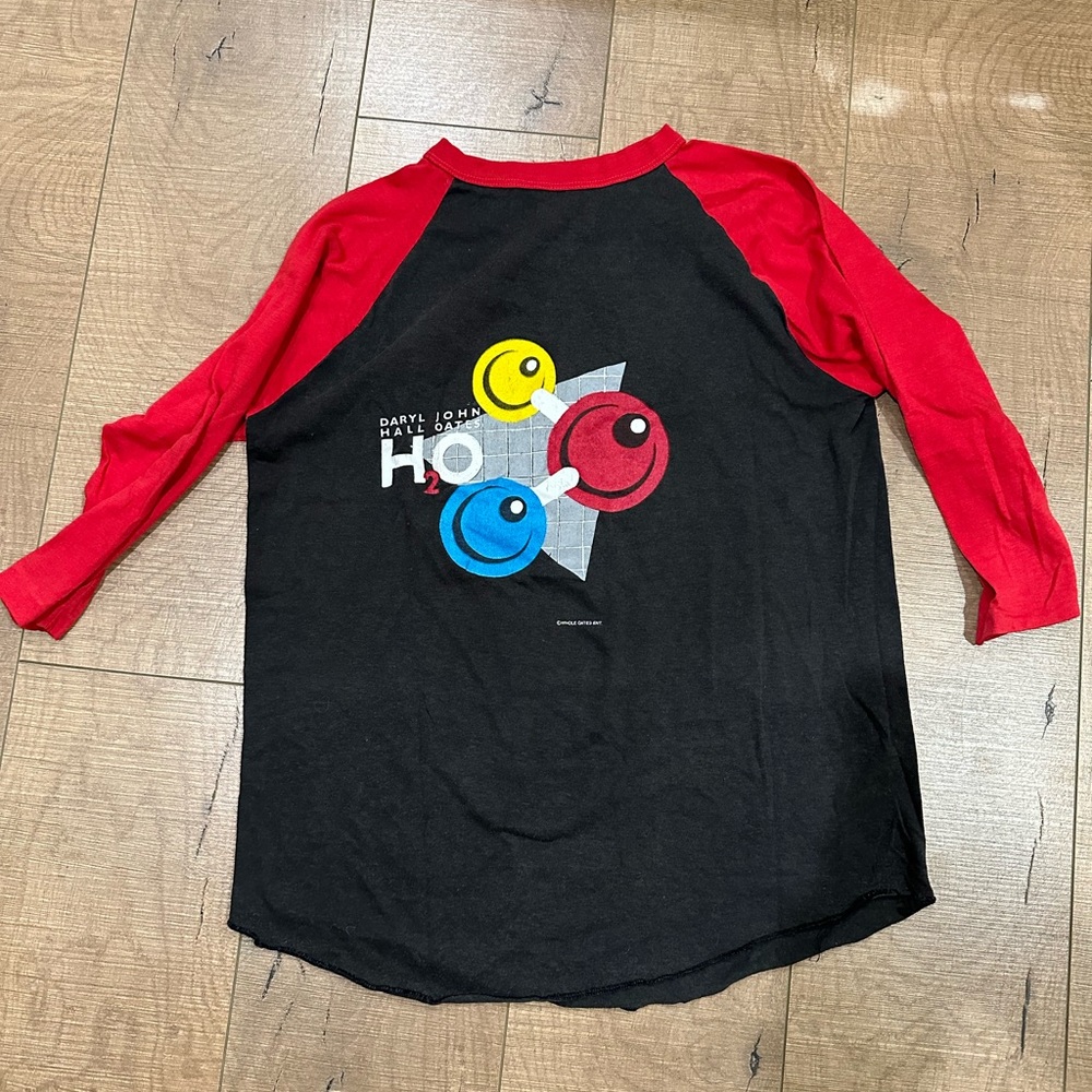 Vintage Hall & Oates 1983 H2O Tour Shirt